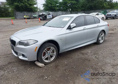 2015 BMW 528I xDrive из США, поврежденный, VIN WBA5A7C56FD627089
